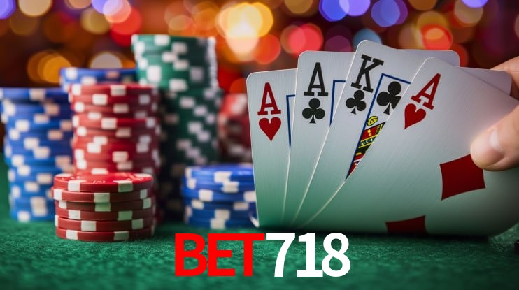 Jackpots e promoções na bet718